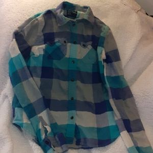 American Eagle Favorite Fit Plaid Longsleeve